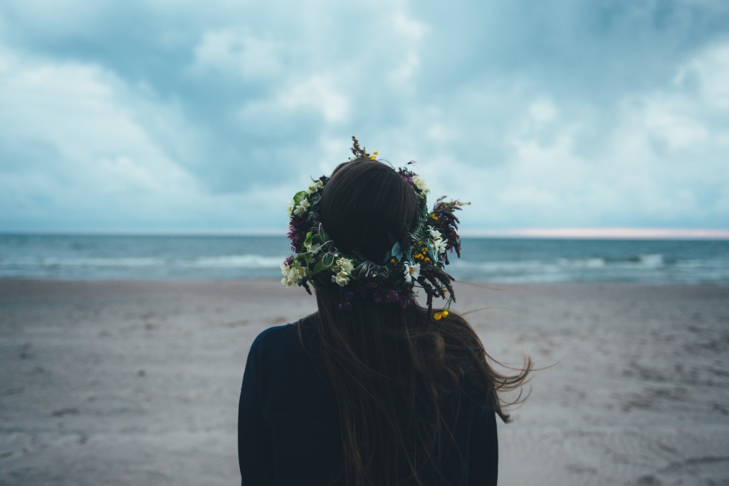 Flowers in Hair